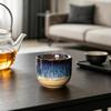 Handmade Handleless Ceramic Mug for Hot Cold Drinks 150ml Rustic Stoneware Coffee Tea Cup Easy To Clean Unique Gift for Tea Coffee Lovers
