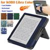 Auto Sleep/Wake N428 Smart Cover PU Leather Protective Shell for KOBO Libra Colour 2024
