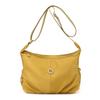 Elegant Slouch Shoulder Bag with Top Zip Closure Adjustable Strap Geometric Stitching and Smooth Nylon Fabric for Modern Daily Wear and Commuting