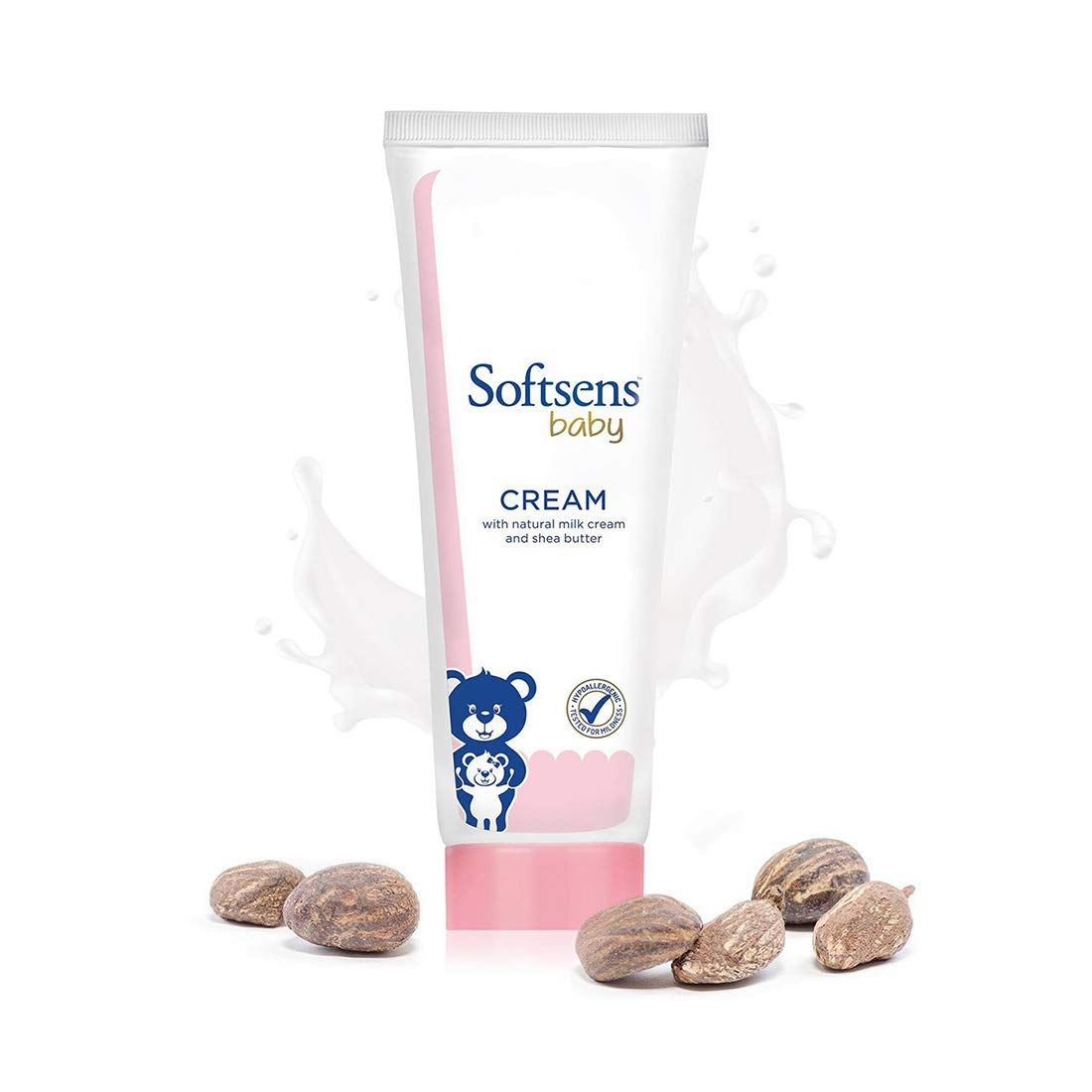 Крем Softsens Baby для лица и тела с маслом ши 100 г Упаковка 1 Ультрамягкий Нежный Увлажняющий крем для новорожденных Ежедневный