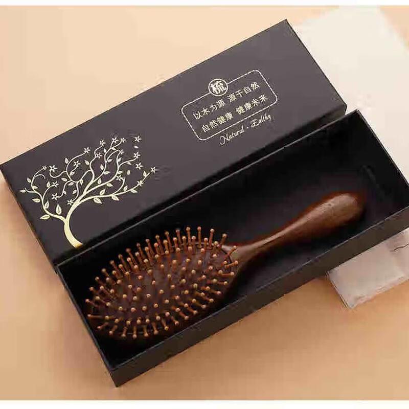 MIAOQIAO Золотой сандал Массажная расческа с воздушной подушкой Подарочный набор