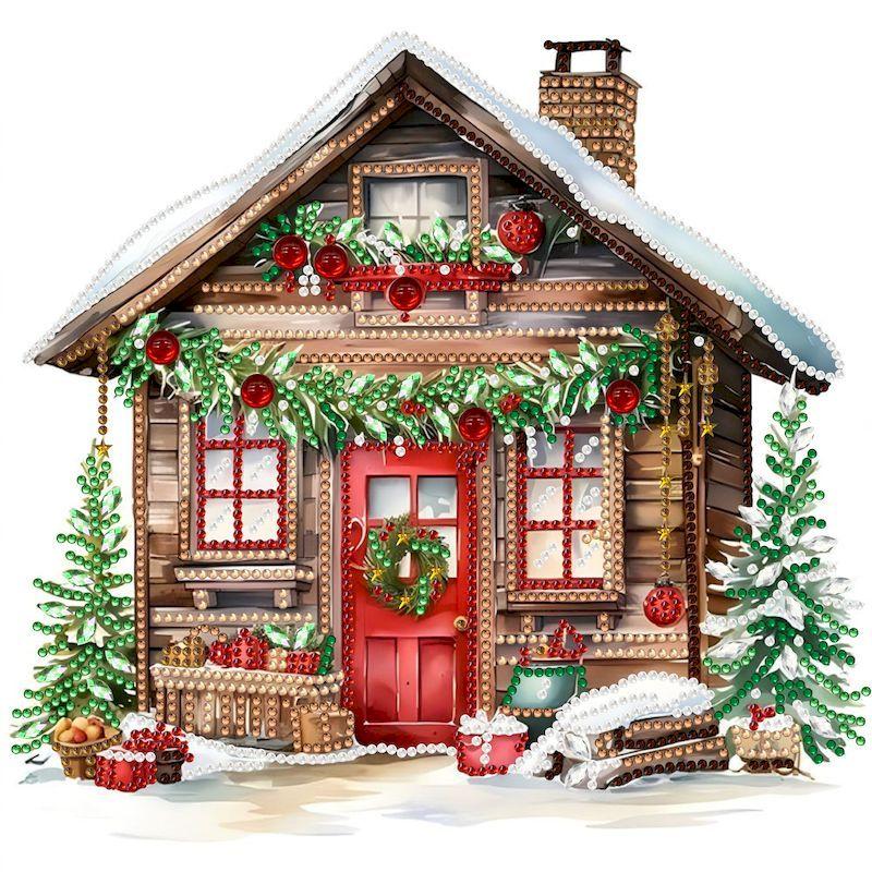 GATYZTORY 5D DIY Special Shape Diamond Painting Diy Crafts Diy Gift House Scenery Paint With Diamonds Art Supplies Art Supplies