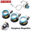 1Pcs Eye Loupe Loupe Magnifying Lens Clip-On Portable Eyepiece Eyeglass Magnifier Process Operation