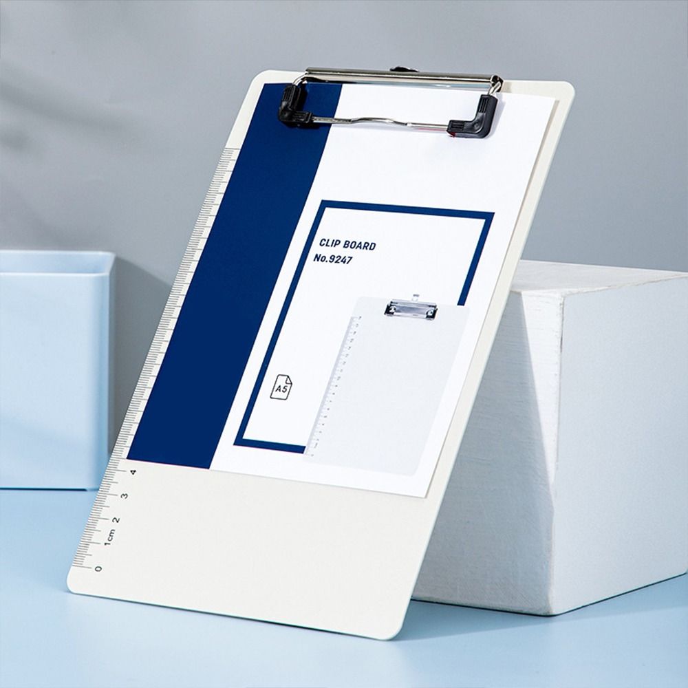 A4/A5 Writing Splint Plastic Writing Clipboard Multifunctional File Folder Clipboard  School Office