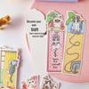 Glitter Cat Bookmark - Cute, Writable, Creative Gift for Students