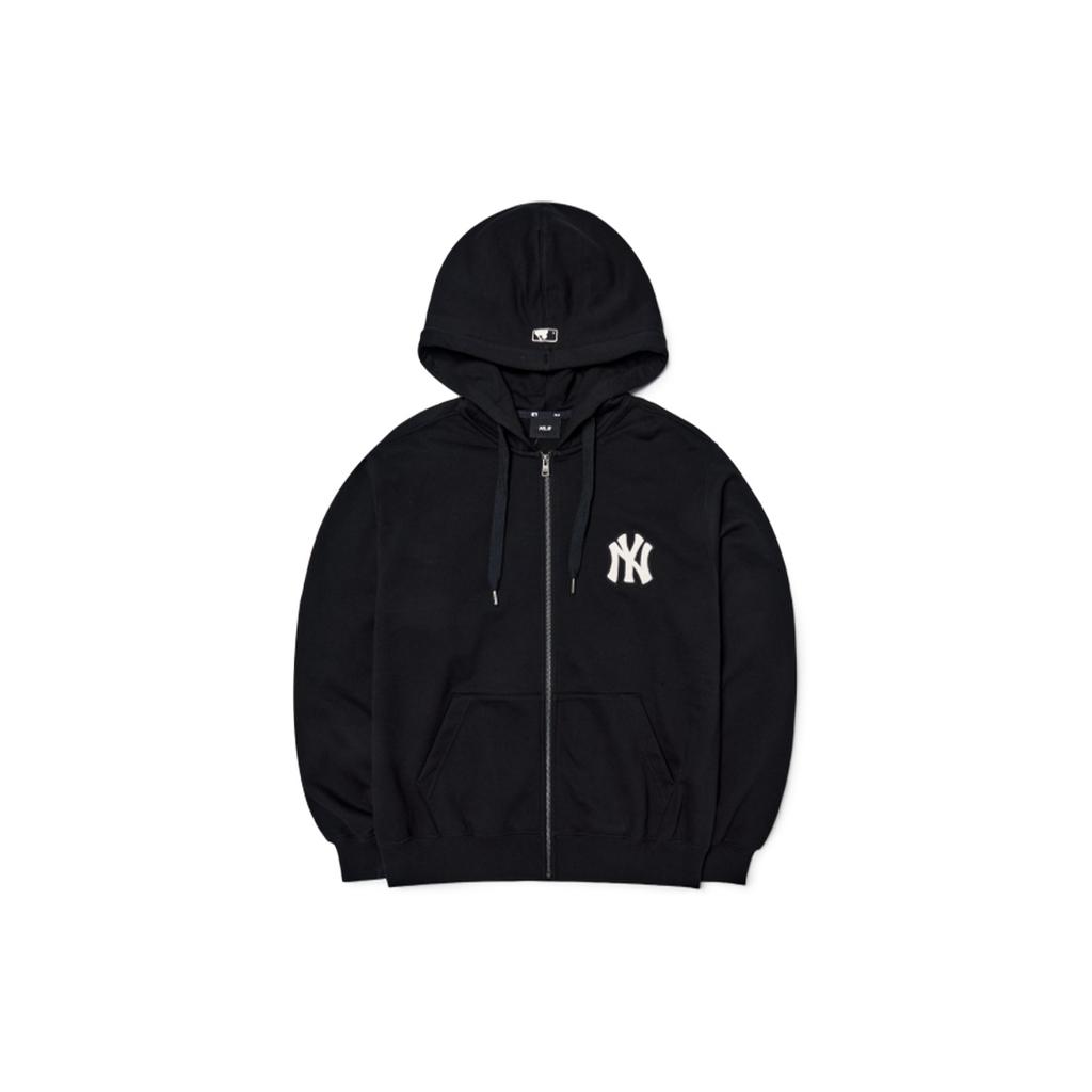 New MLB Base Logo Sweatshirts Unisex Black 3ATRB0124-50BKS