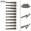 8MM Magnetic Tech Screw Driver Tek Bit,Drill Nut Setter Roofing Cladding STOCK~