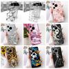 For Huawei Pura 70 70Pro 70 Ultra Pura 80 pro Pro+ Phone Case Clear Soft TPU Bumper Cover Cool Cartoon Butterfly Flower Funda