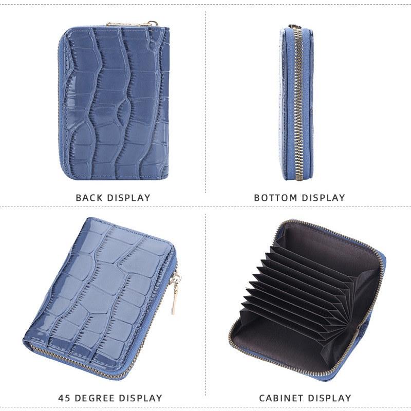 Baellerry Mini organizér na mince PU kůže Pánské Dámské Peněženky na zip Módní držitel na karty