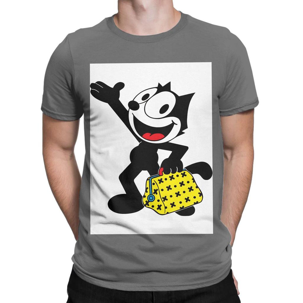 Ffelix The Ccat Vintage Vol02 Funny Graphic 100 Cotton Tshirt Ffelix The Ccat Tees Tops For Unisex