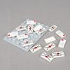 MOC 10PCS Printed 3069 Envelope Pattern Building Blocks Kits Post Office Mailbox Equipment Bricks Particle Educational Toys Gift