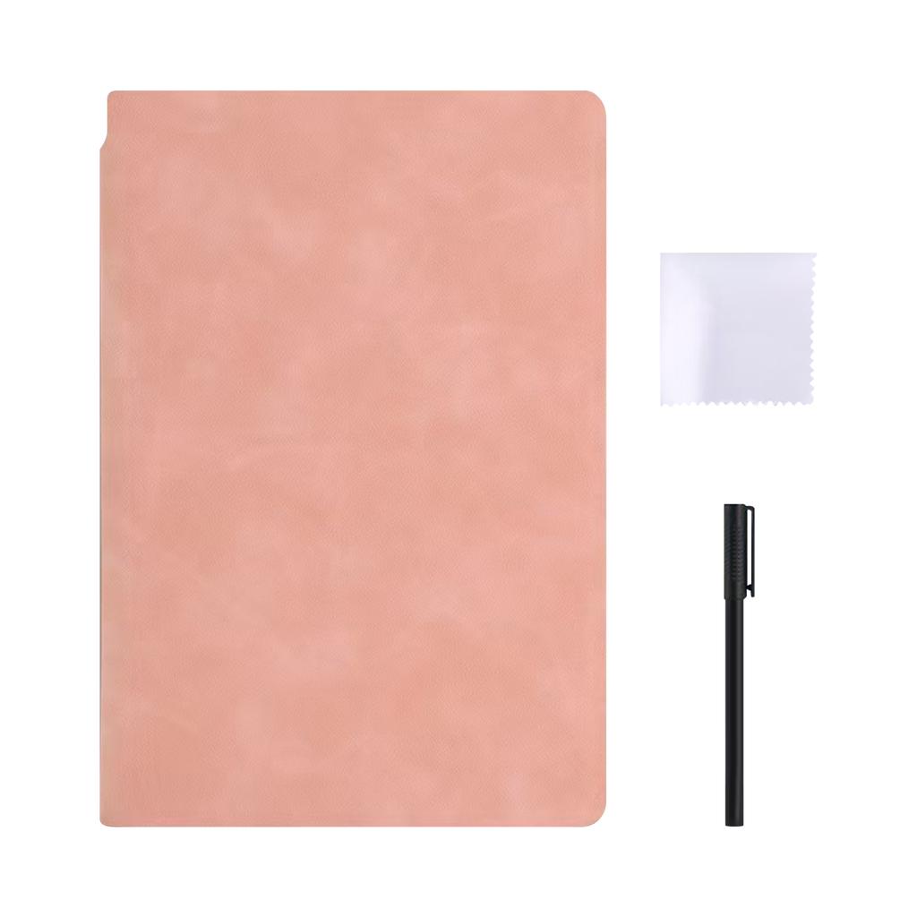 Reusable Whiteboard Notebook, A5 Erasable Smart Notebook, Portable Sketchbook With Wipe Cloth And Writing Pen For Students Kids Teacher 5ml