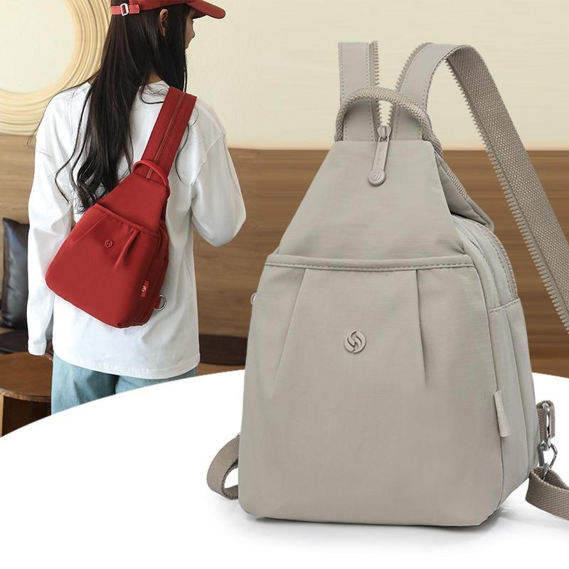 Backpack Women's Small Backpack Anti-theft Oxford Cloth Lightweight Mini Texture Simple Fashion Trend Versatile Small Bag