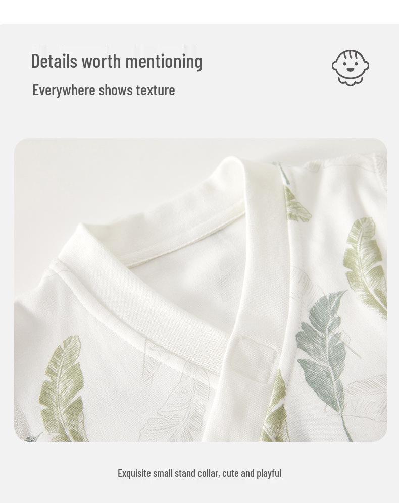 Tagloses Baby-Bodysuit aus reiner Baumwolle mit langen Ärmeln für Frühling & Herbst