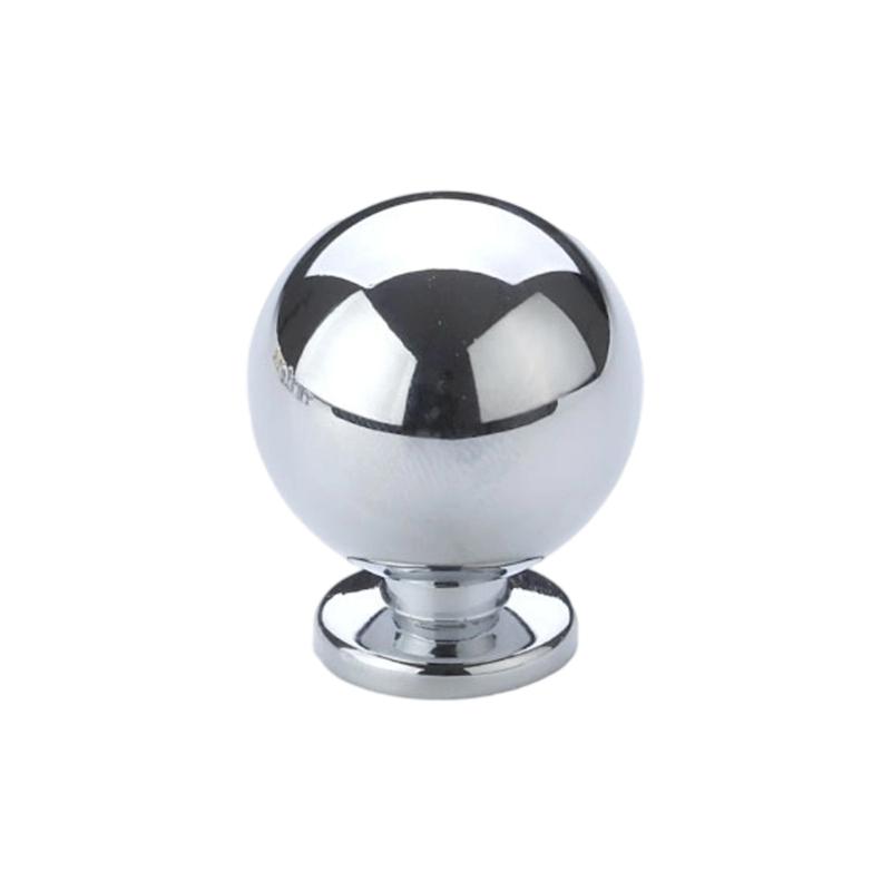 6Pcs Drawer Pulls Zinc Alloy Dressers Knob Cupboard Handle Modern Furniture Handle Round Ball Bedside Cabinet Pull