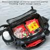 Multifunctional Waist Bag Lure Bag Fishing Tackle Shoulder Bag Storage Bag Portable Fishing Rod Holder Outdoor Sports Bag
