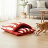 Semi-Enclosed Cat Nest Bed Warm Pet Tunnel Bag Cat Sleeping Bed Cat Cave Bed  Winter