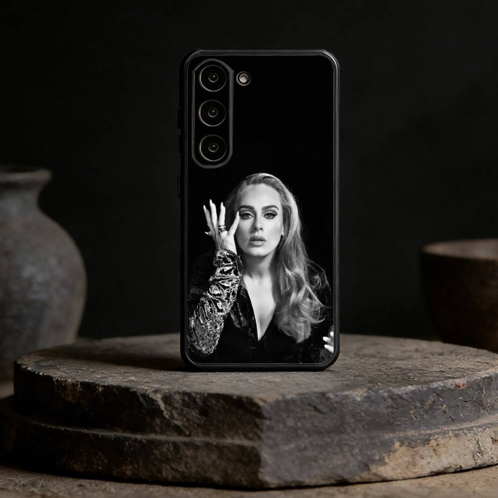 A-Adele singer Phone Case For Samsung Galaxy A91,80,73,72 ,71,53,52,32 ,31,22,21s,20,Soft Black Case