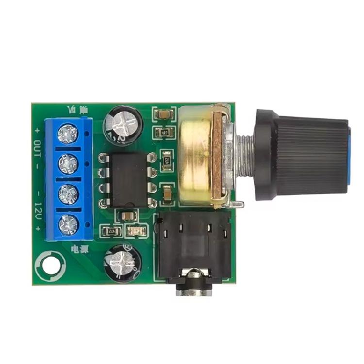 3V-12V LM386 Mono Small Power Amplifier Board 0.5W-10W YX1667 Sound Power Amplifier Board Adjustable Sound Module