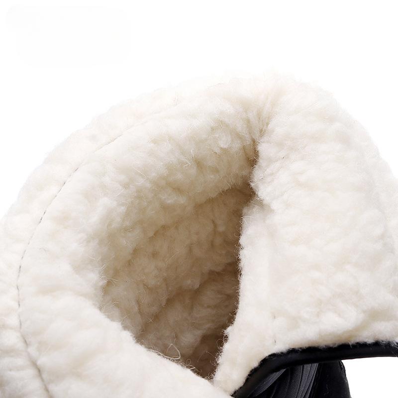 Snow Boots Men Women Winter Shoes Warm Cotton Large Snow Boots Medium Tube Cotton Shoes