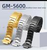 Stainless Steel watchband 16m For casio GG-SHOCK 3229 GM-5600 Small square watch band solid metal steel strap Bracelet WithTools