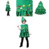 Christmas Tree Costume For Kids And Adults Authentic Striped Outfit For Cosplay