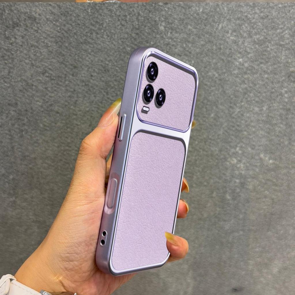 Luxury Faux Leather Case for Vivo Y33T,Y33s,Y21T,Y21s,Y21 Shockproof Big Window