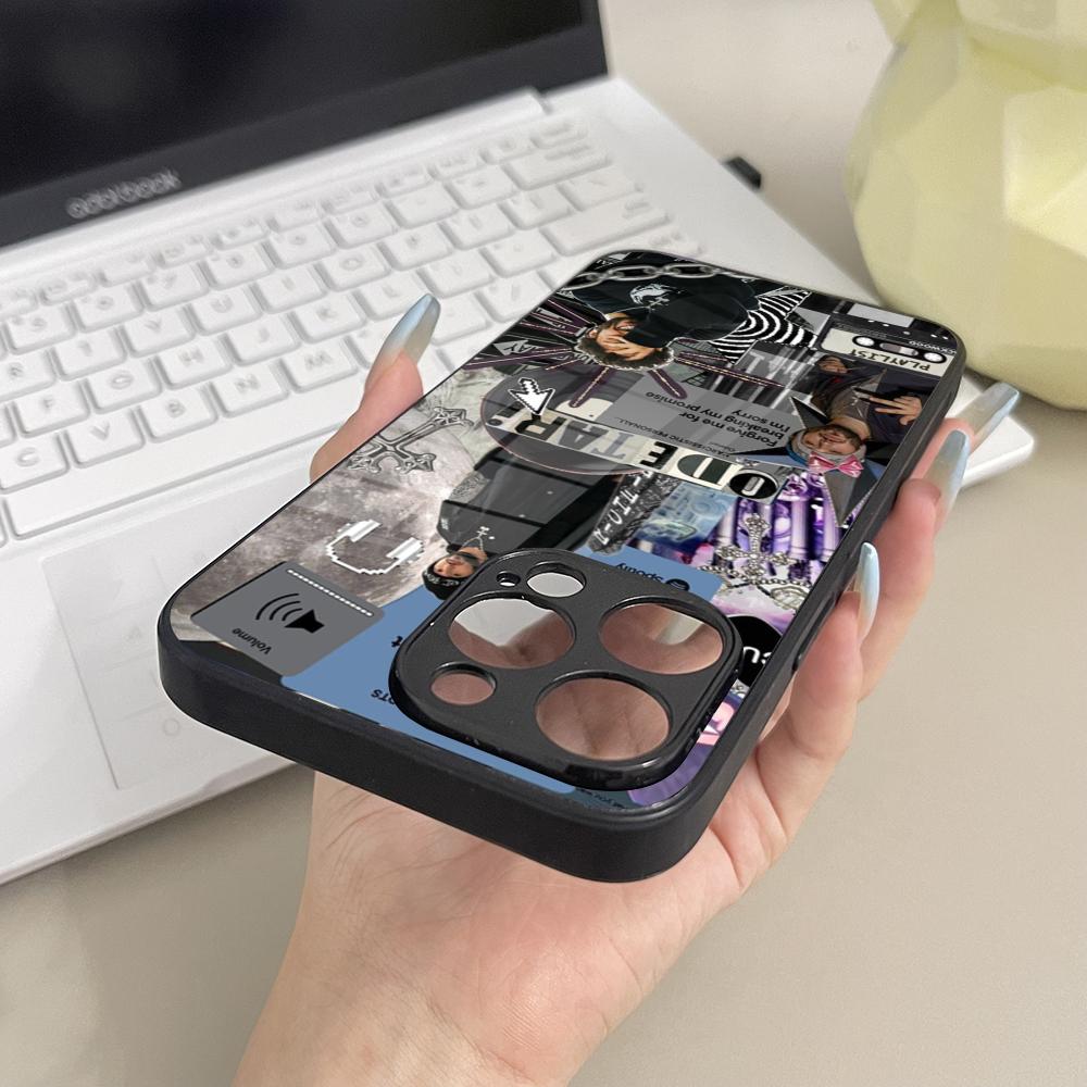 Phone Case Glass For Samsung Galaxy S26 S25 S23 S24 S21 S22 S20 Ultra Fe Plus A16 Cover Rapper O-Odetari