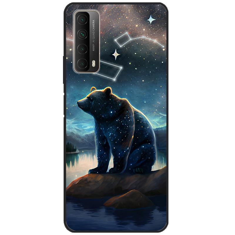 For Huawei Y7A PSmart 2021 Shockproof Cover 6.67" For Huawei P Smart 2021 Case PPA-LX2 Phone Cover Soft Silicone Back Case Coque