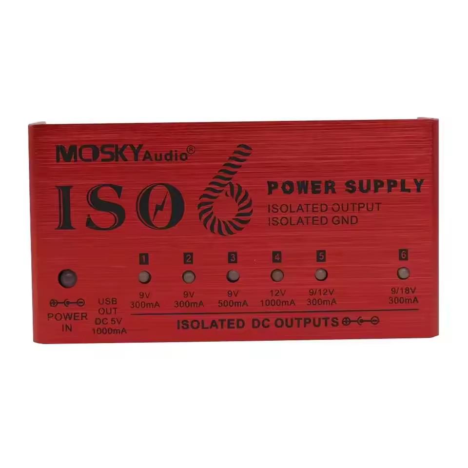 MOSKYAUDIO ISO Series Effect Pedal Power