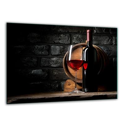 TEMPERED GLASS CUTTING BOARD 30x22 WINE