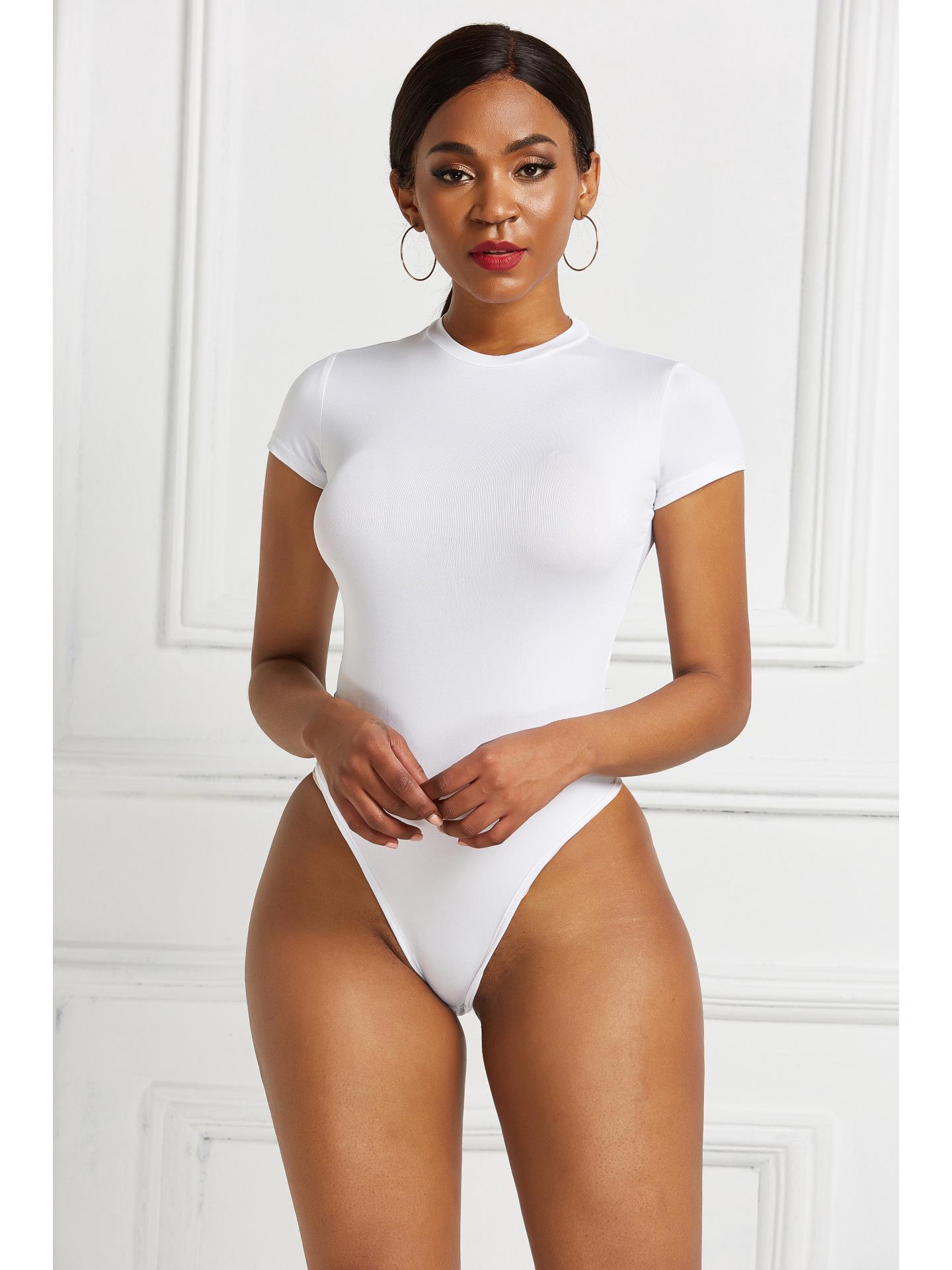 

Женская нерегулярная однотонная сексуальная рубашка-бомбер S белый