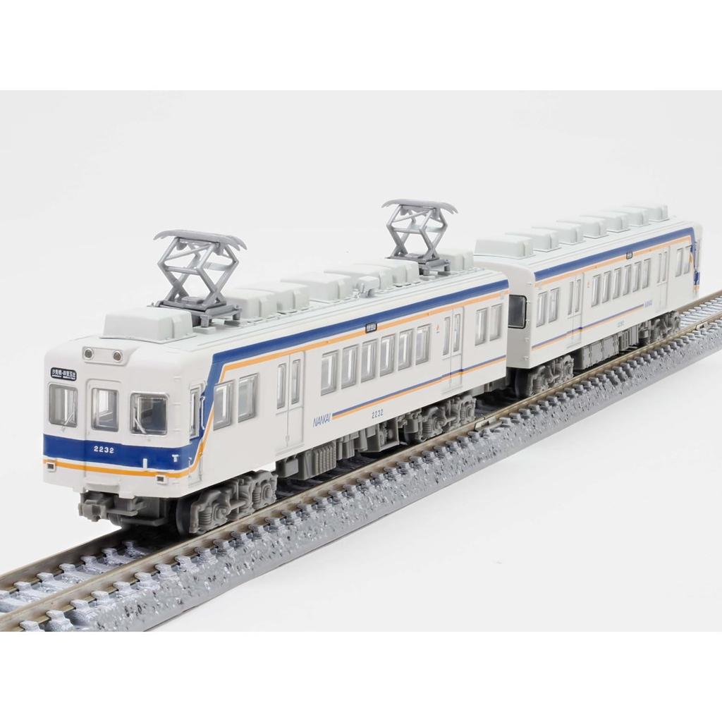 TOMYTEC Railway Collection Nankai Electric Railway Series 2200 Type 2230 Thank You 2232 Formation Current Livery 2-Car Set C 1/150 Scale Diorama Model
