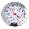 Mini Car Dashboard Thermometer Portable Vehicle Thermometer Round Temperature Gauge Meter Car Home Decoration