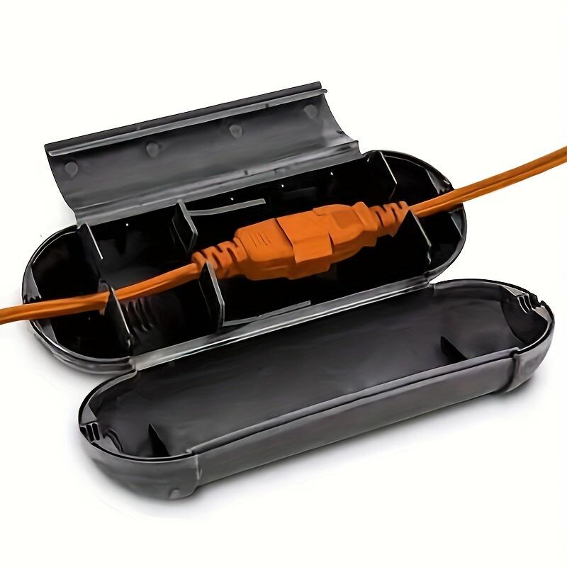 Wasserdichte Drahtschutzbox Elektrische Sicherheit Funktionelles Gehäuse Sicherheitsorange Verschluss Wasserdichte Box Werkzeuge für den Außenbereich Neu 2025