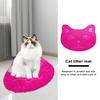 Cat Litter Mat Non-slip Waterproof Pet Food Mat Soft Eco-friendly Silicone Feeding Pad for Dogs Cats