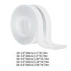 Clear Edges Protector Baby Safety Table Corner Bumper Thick PVC Nonsip Adhesive For Wood Glass Metal Surfaces