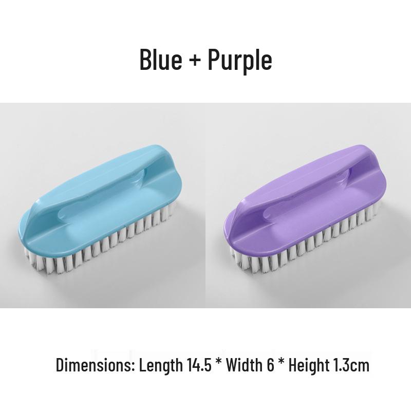 Multi-Functional Soft Bristle Cleaning Brush for Shoes, Toilets, and Clothes