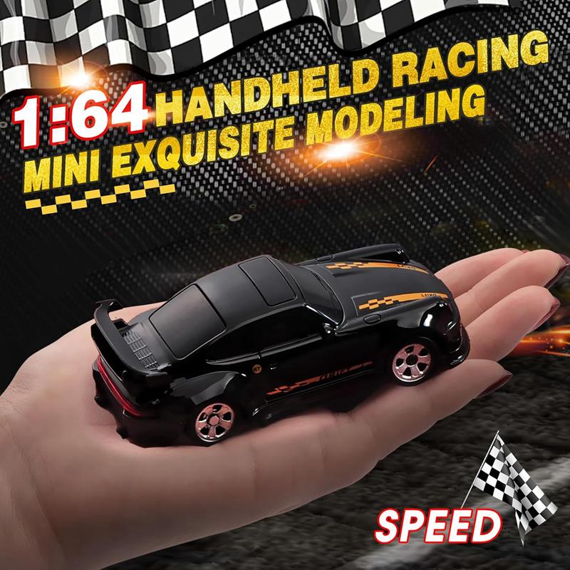 1/64 Or 1/43 Mini Drift Rc Car Remote Control Racing Vehicle With Led Lights Radio Controlled High Speed Car Desktop Toys