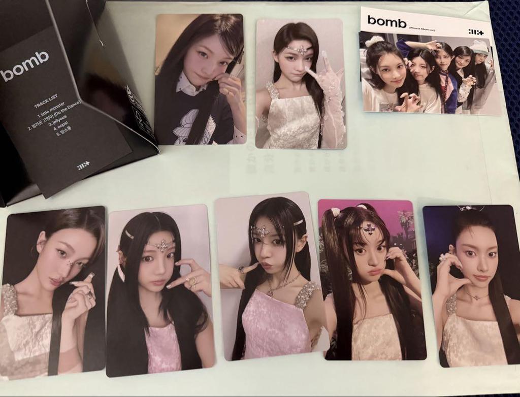 [USED] ILLIT BOMB WEVERSE Edition Opened Iroha Complete 2