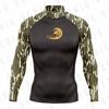 Mens Rash Guard Long Sleeve Quick Dry UV Protection Swim Shirt Surfing Snorkeling Water Sports