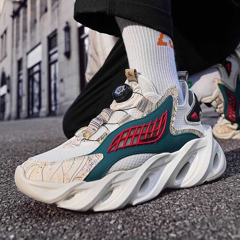 Boty pánské Tenisky Mužské ležérní Pánské Boty tenis Luxusní boty Trenér Závody Prodyšné Boty módní povaleči běhání Boty pro muže