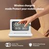 3 In 1 Wireless Charging Station Creative Charging Stand with Clock and Calendar for iPhone 16 15 14 Pro Max Plus