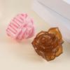 Female Hair Claw 3D Rose Flower Grip Clip Anti-slip Teeth Back Head Clip Large Shark Hair Claw Hair Add-ons High Quality Practical Daily Use