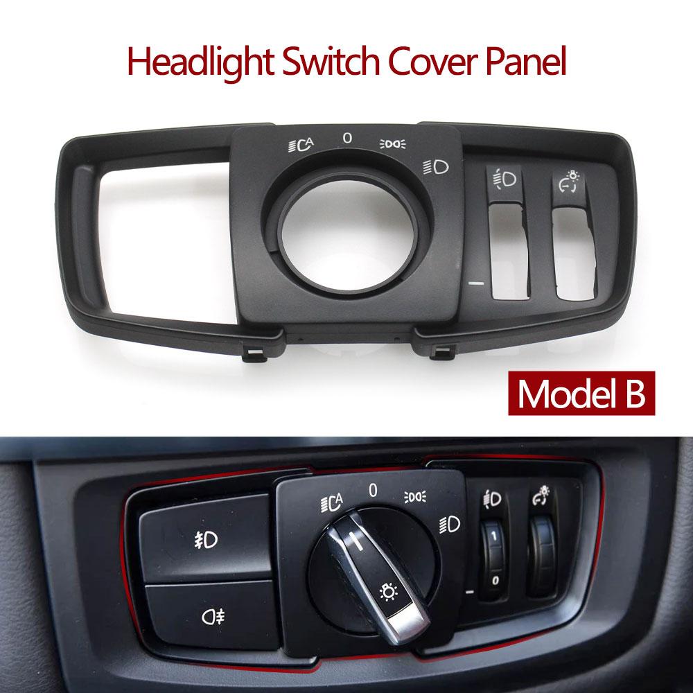 Car Head Lamp Rotary Headlight Switch Cover Foglight Button For BMW 2 Series X5 X6 X5M X6M F15 F16 F85 F86 F45 F46 61319311727