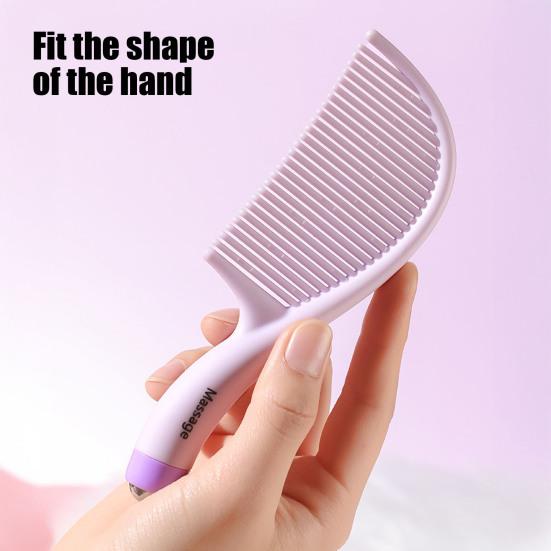 Roller Massage Hair Comb for Women, Portable Anti-static Hair Detangling Comb, Hair Styling Comb for Thin Thick Curly Long Hair
