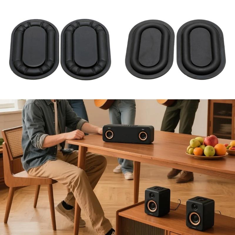 2040/2550 Bass Passive Radiator Oval Improved Bass Resonance Membrane For Powerful Low Frequency Music Performances