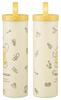 Skater Ice Pack with Silicone Vacuum Insulated Sanrio Pompompurin Watercolor Cosmetics Case, Double-Wall Structure, STIB2-A