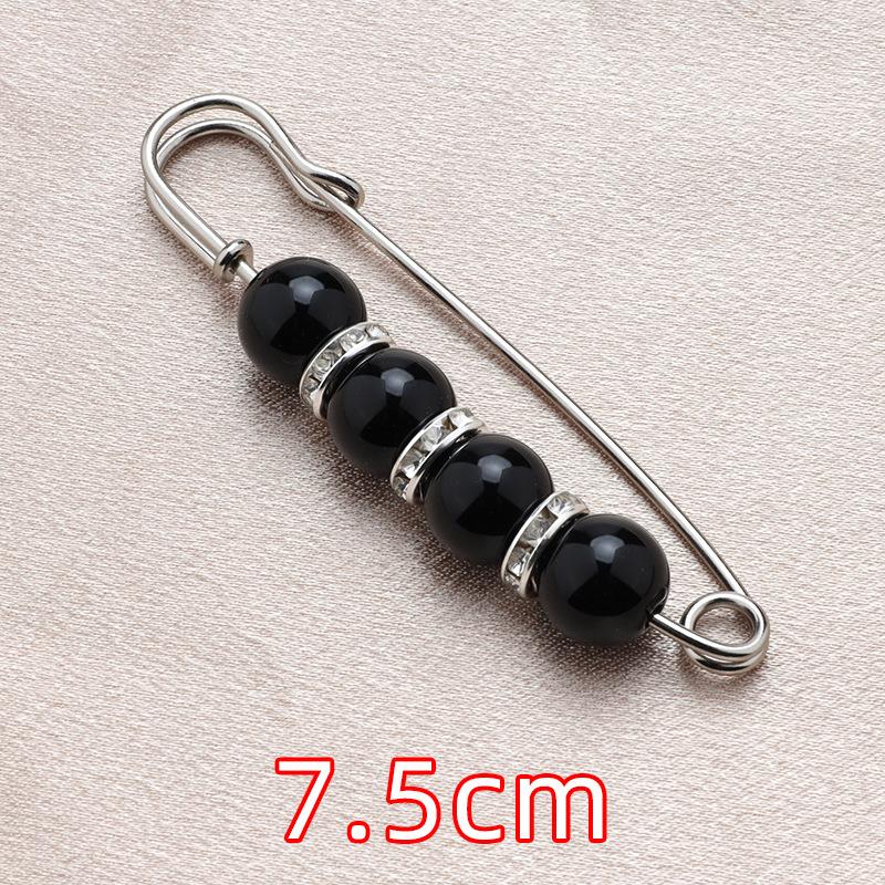 Pearl Waist Pins, Accessories, Dresses, Large Waistband, Small Clothes Neckline, High-end Anti-light Brooch