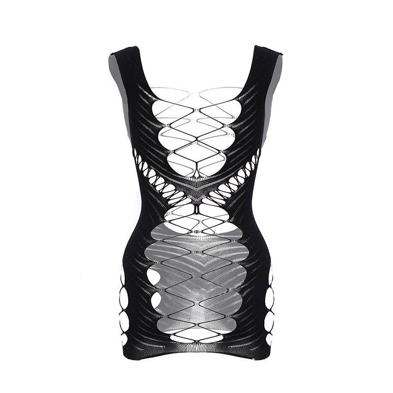 Kkx Millennium Sexy Style Cut Out Backless Low-Cut Sleeveless Sling Bodycon Dress Y2g Sexy Tight Bottoming Dress
